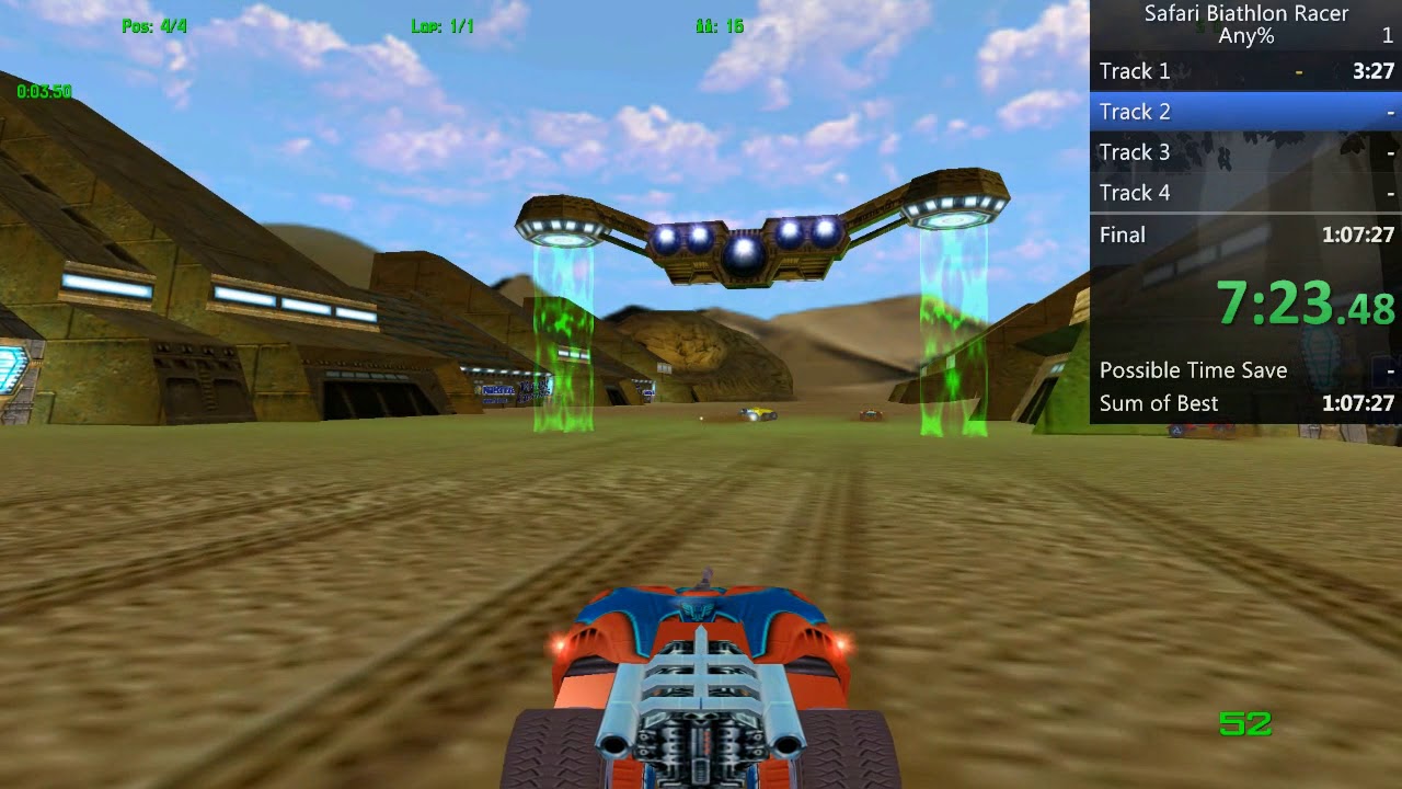 Safari Biathlon Racer Any% SpeedRun (1:06:04)