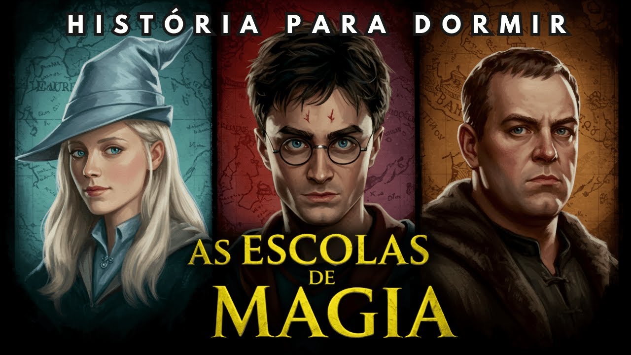Além de Hogwarts: As Histórias Não Contadas de Outras Escolas Mágicas | História Para Dormir