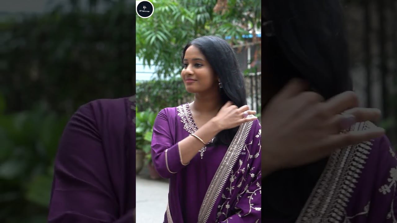 Actress Brigida Saga Visuals @ Maargan Movie Pre-Release Interrogation with Media #ytshorts