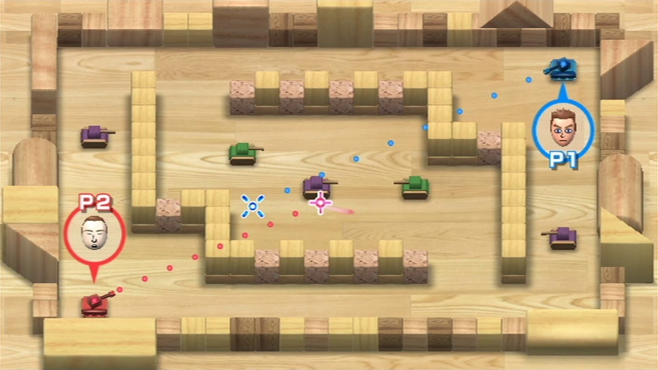 Wii Play - Two-Player Tanks! (All 20 Missions)