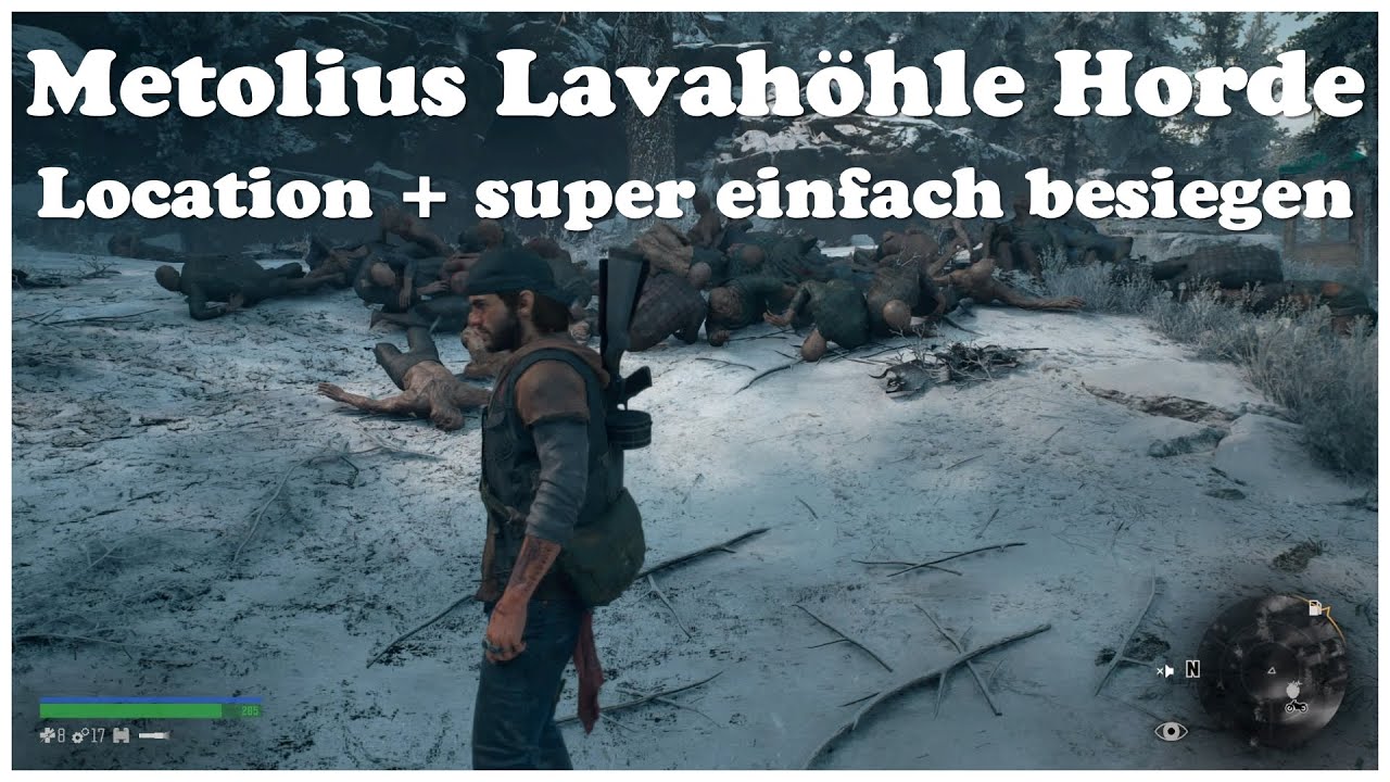 Days Gone Metolius Lavah&ouml;hle Horde Location + einfach ohne Schaden besiegen Hordenkiller Lost Lake