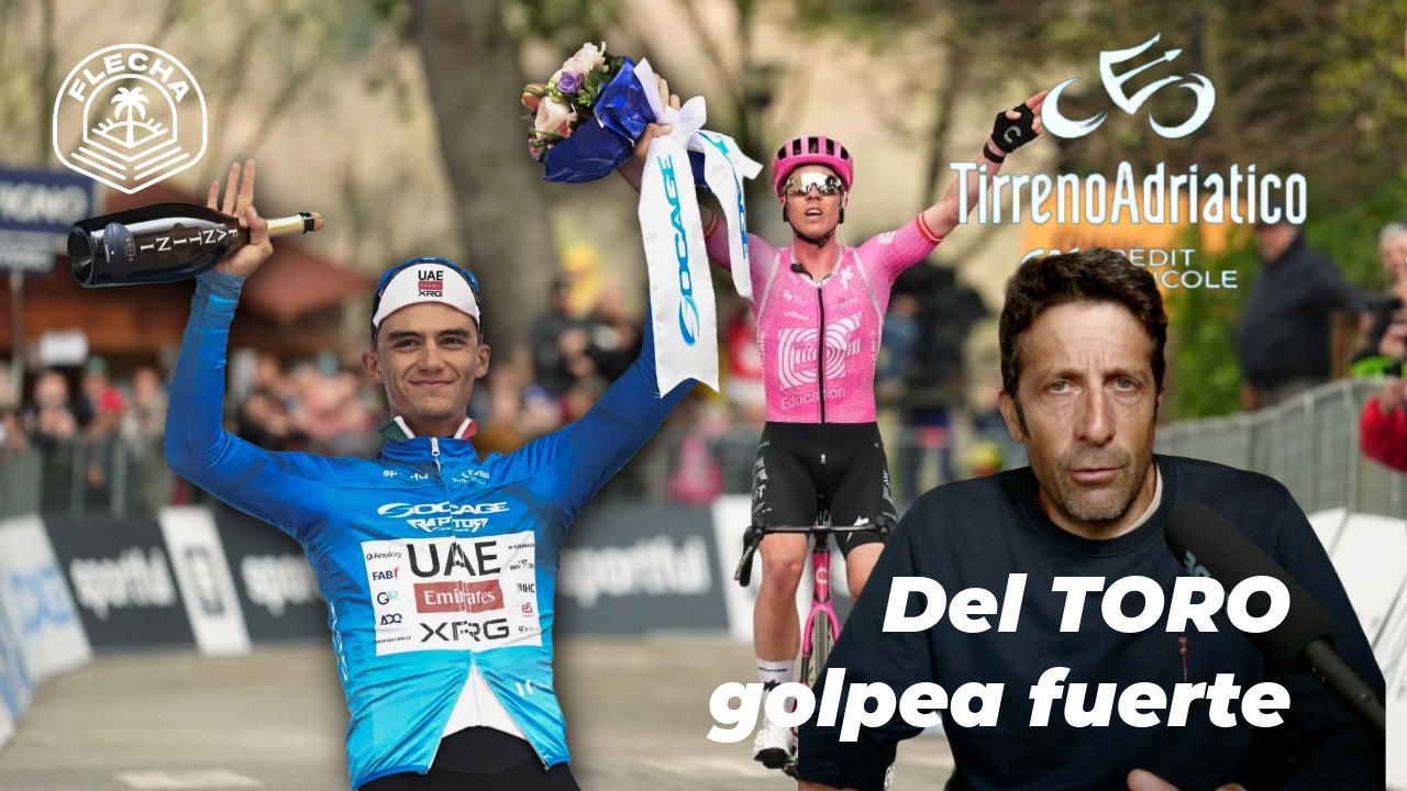 Del Toro sacude una dura etapa ganada por Valgren en Tirreno| Juan Flecha