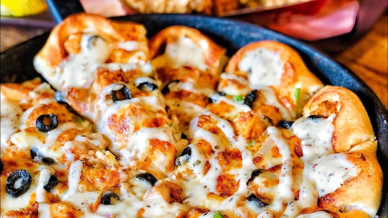 How to Make Crown Crust Pizza cheezious Pakistan Full recipe