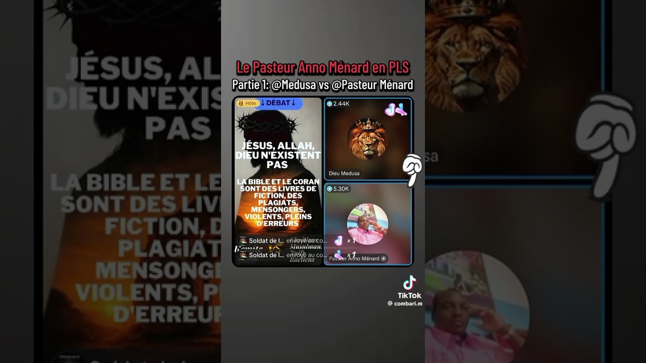 Dieu medusa vs bonbon pasteur 