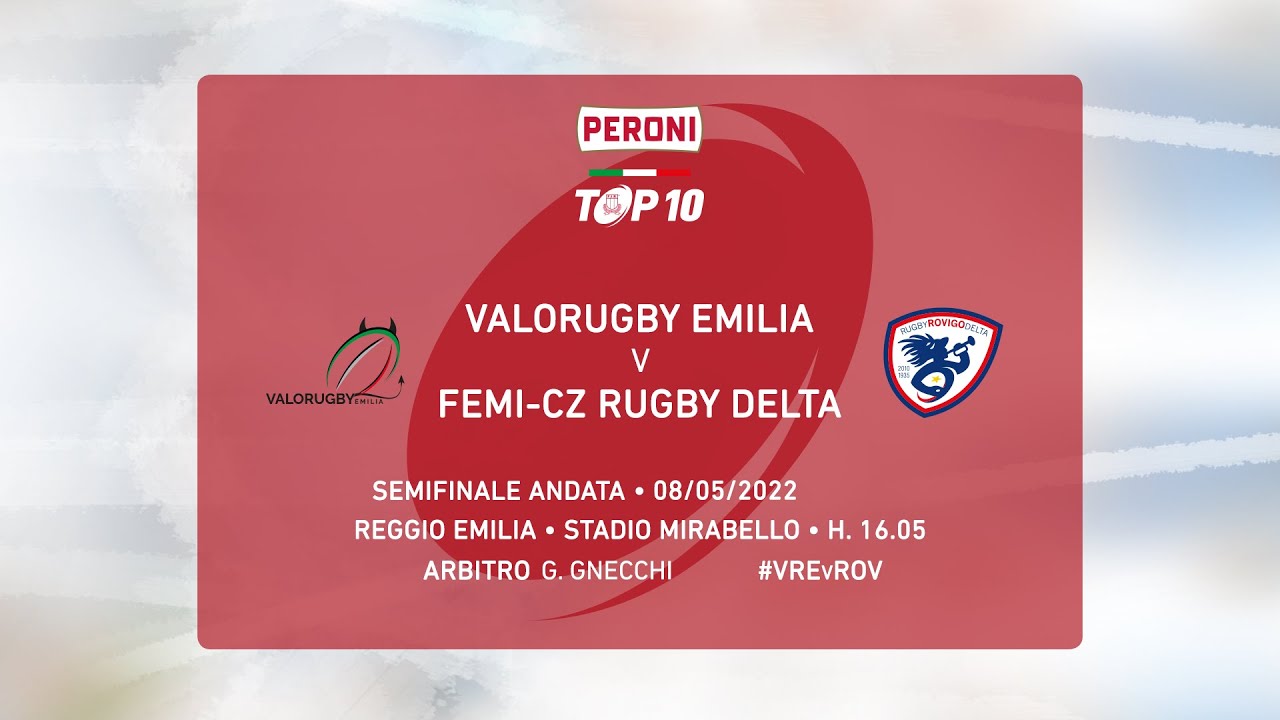 🔴#PeroniTOP10: semifianle andata, stagione 2021/22 - #VREvROV