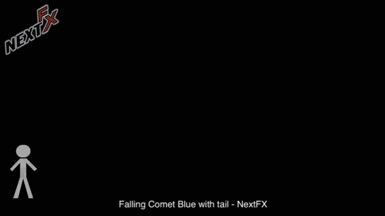 Next FX Falling Comet Blue with tail