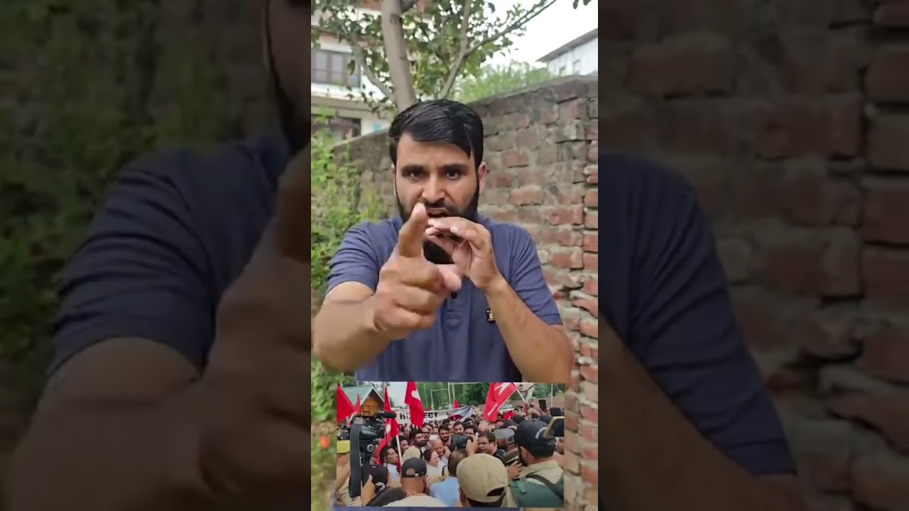 NC Kha Naya  Drama National Conference Vs BJP #srinagar  #kashmirinews #kashmir #viral #video