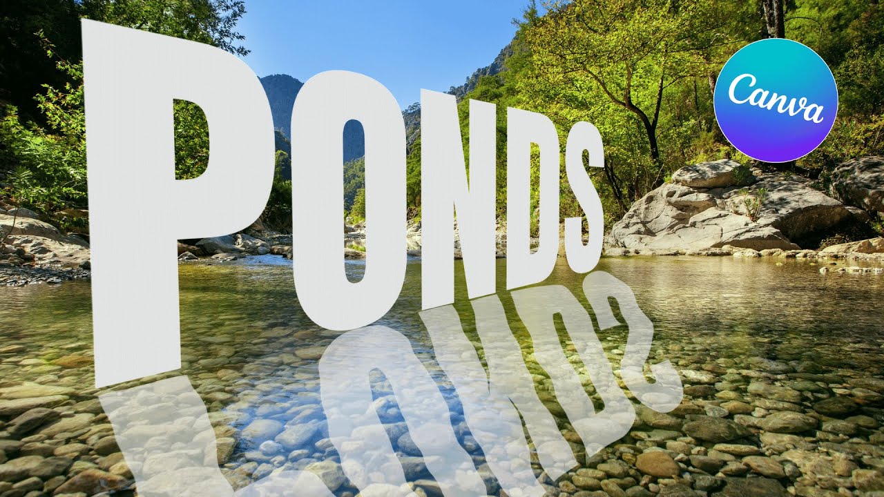 How to Create 3D Perspective Text with Reflection in Canva (Step-by-Step Tutorial)