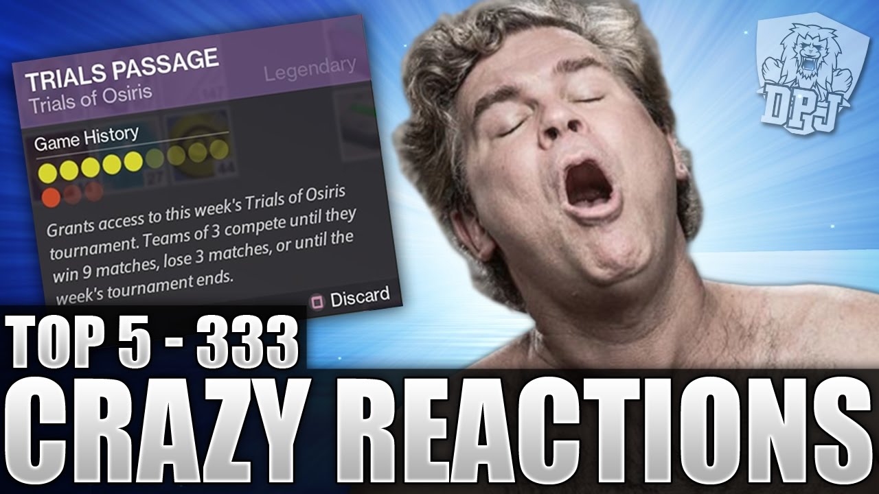 Destiny: Amazing Trials Fail Reaction - Top 5 Funny Reactions Of The Week / Episode 333