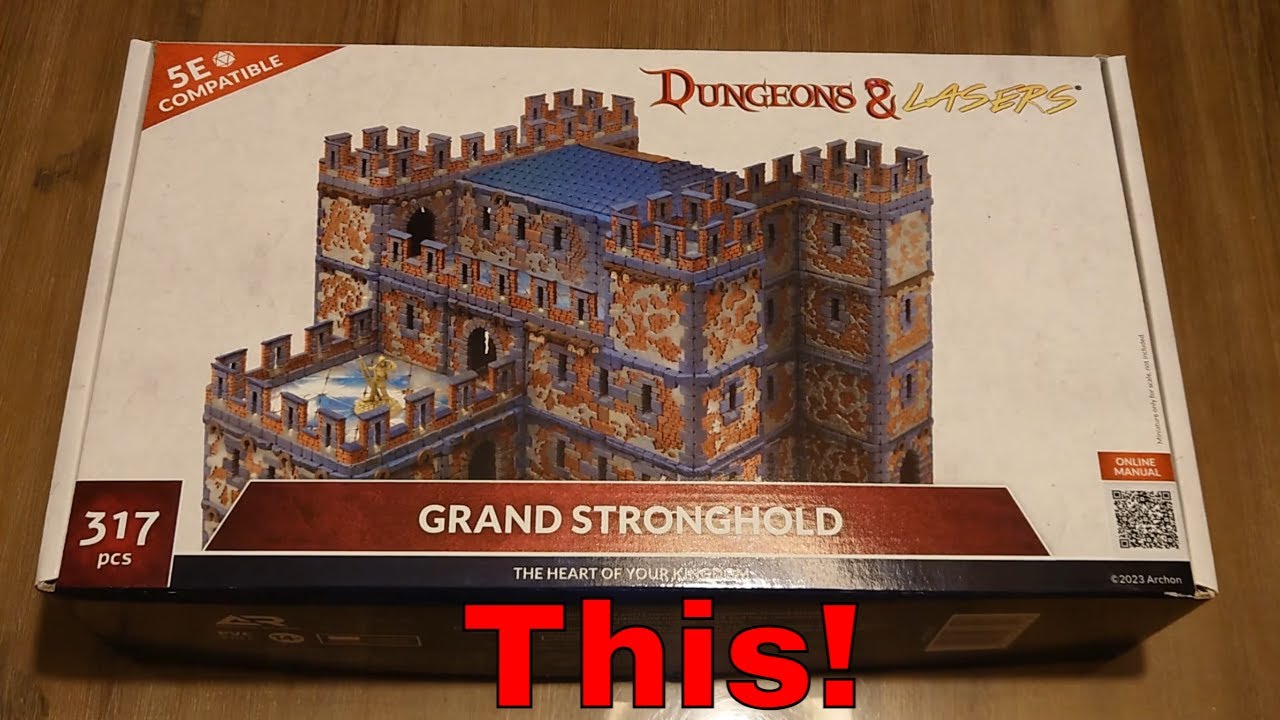 Unboxing XX kg of awesome Plastic! | Dungeons and Lasers Castle set
