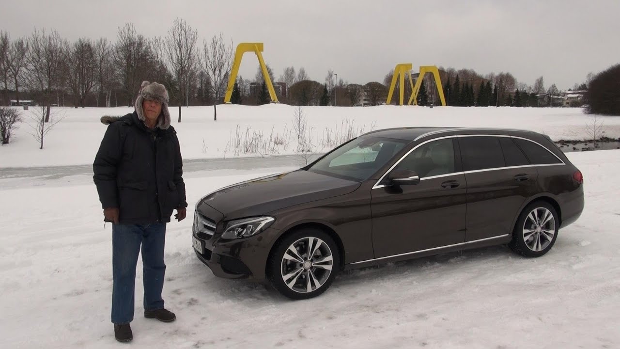 Kaaran Peter Geitelin koeajossa uusi Mercedes-Benz C-sarja farmarina