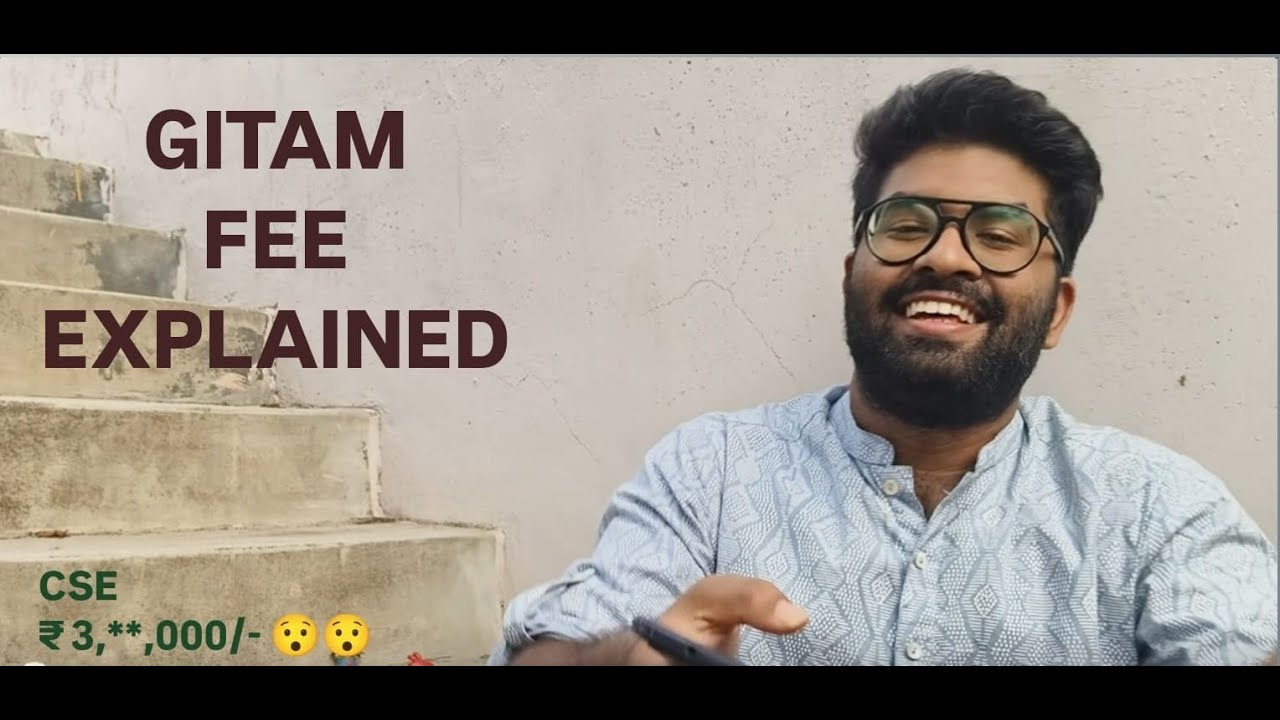 GITAM University Fees 2025 - Full Details in Telugu | Engineering, BBA, BSc, MBA, Hostel, PhD