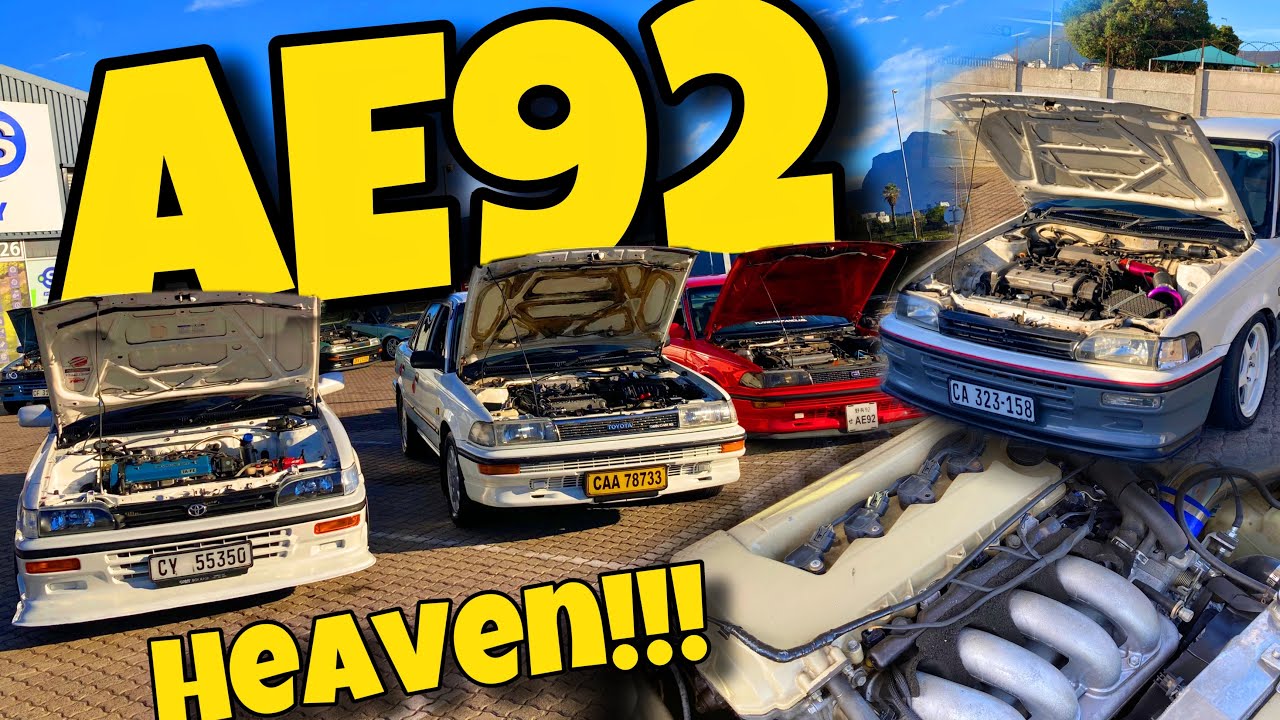 TOYOTA COROLLA AE92 | Звуки двигателя и выхлопа 2ZZGE, 3SGE, 4AGE, 7AFE, 4AFE, 4AF и многое друго...