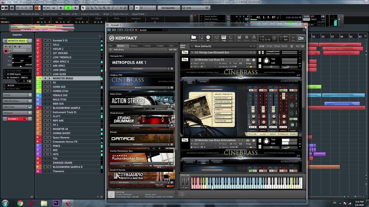 MOR IVOL theme || CineBrass Pro