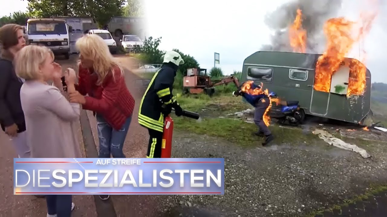 Löschversuch wird zum Verhängnis🔥🧯 Mann steckt sich selbst in Brand 😱 | Die Spezialisten | SAT.1