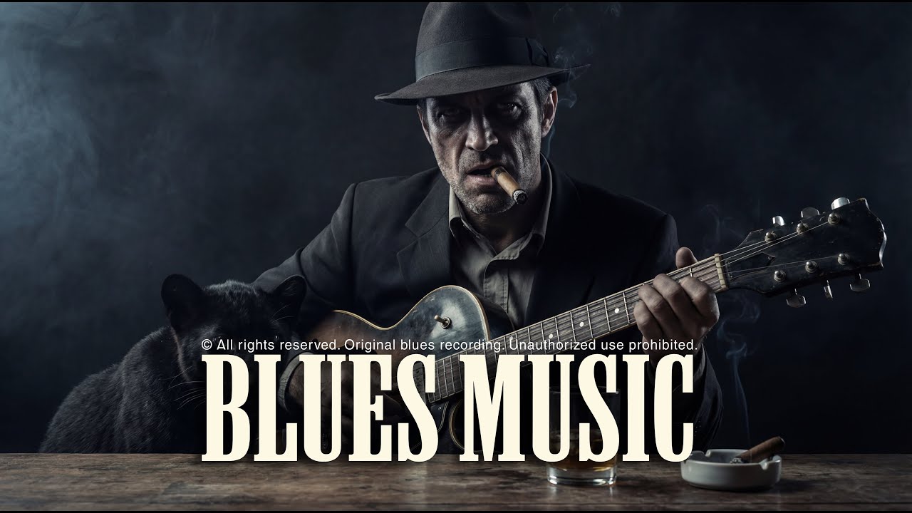 Blues Smooth Music | Late Night Blues with Soulful Vocals
