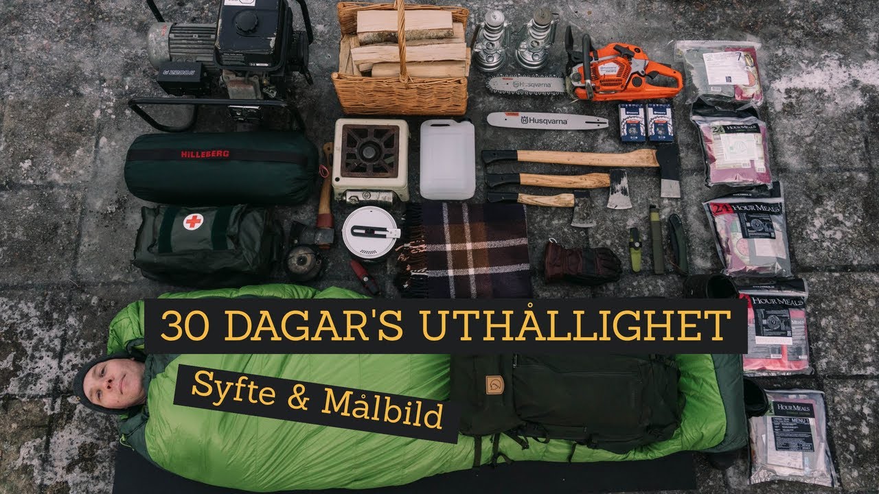MIN BEREDSKAP | 30 DAGARS UTHÅLLIGHET
