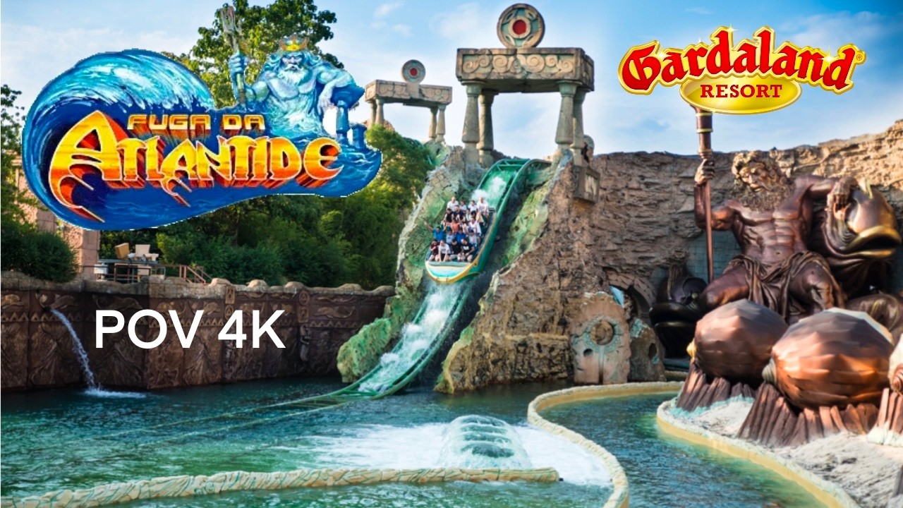 Fuga da Atlantide – The Most Thrilling Water Adventure at Gardaland!