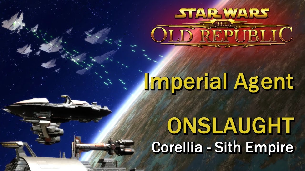 SWTOR: Onslaught - Corellia: Objective Meridian - Sith Empire | Imperial Agent