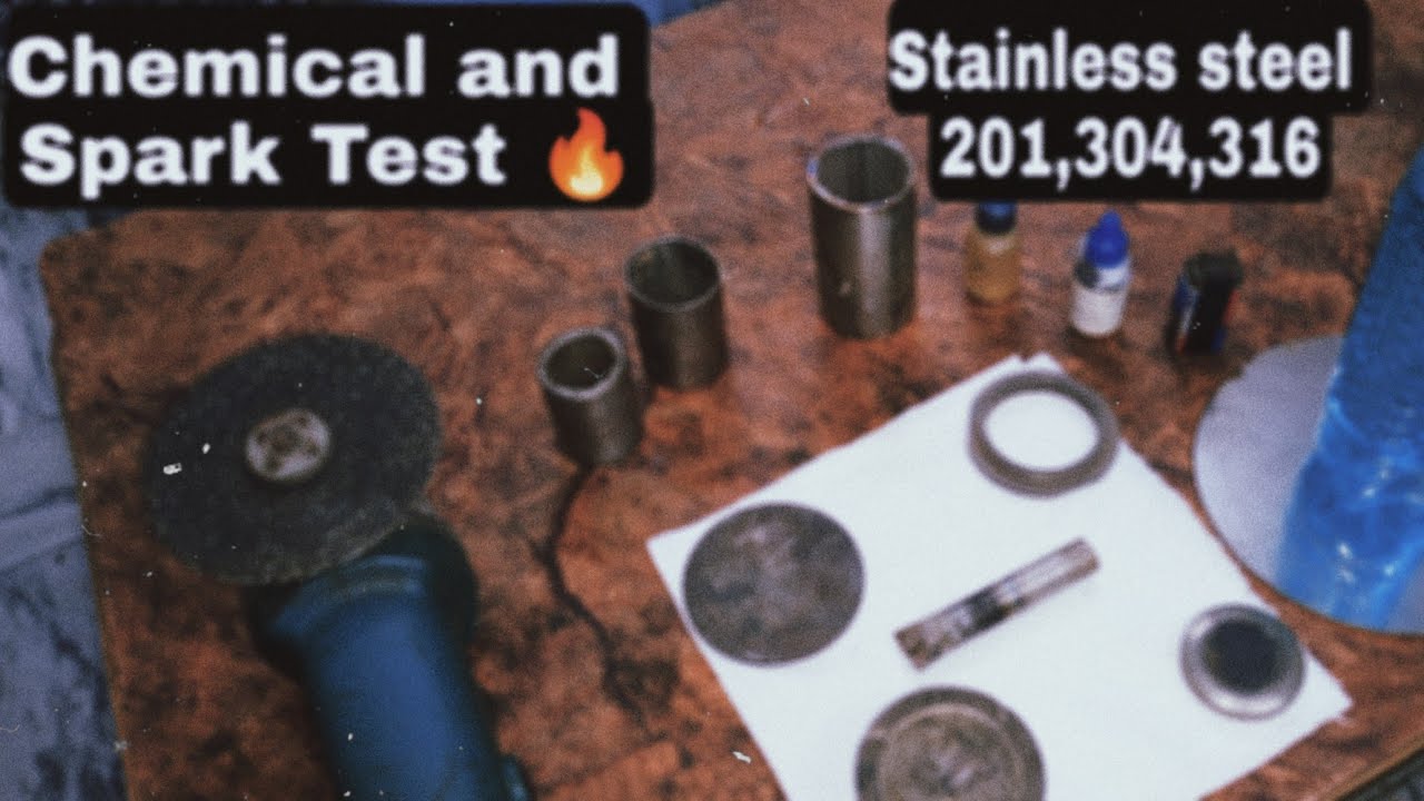 Stainless Steel, Chemical and Spark Test | Metal Traders Pakistan (MTP) #StainlessSteel #Chemicals