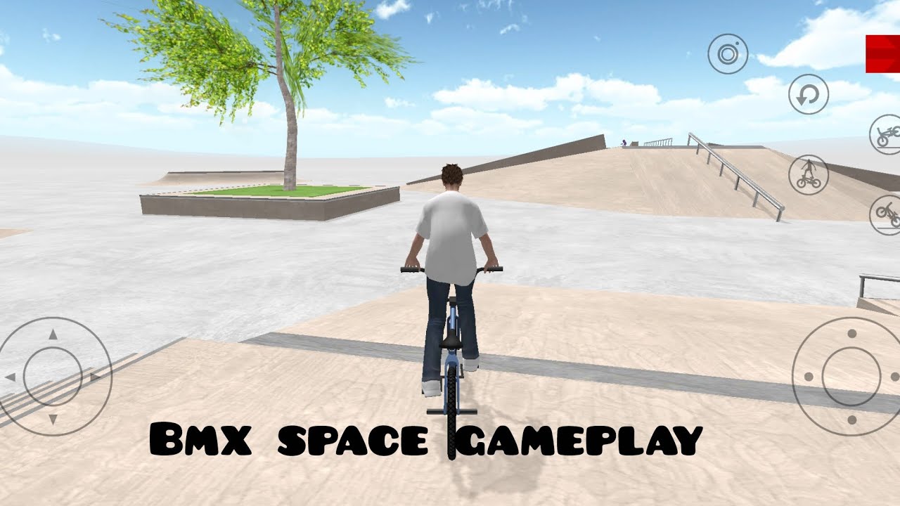 Bmx Space GamepLay
