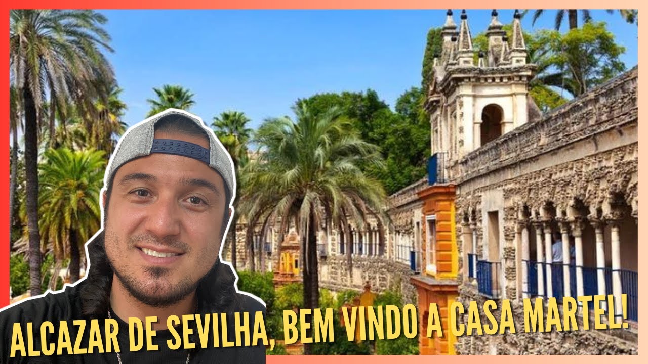 ALCAZAR DE SEVILHA, LUGAR ONDE GRAVARAM GAME OF THRONES! CASA MARTEL #feelleh #gameofthrones
