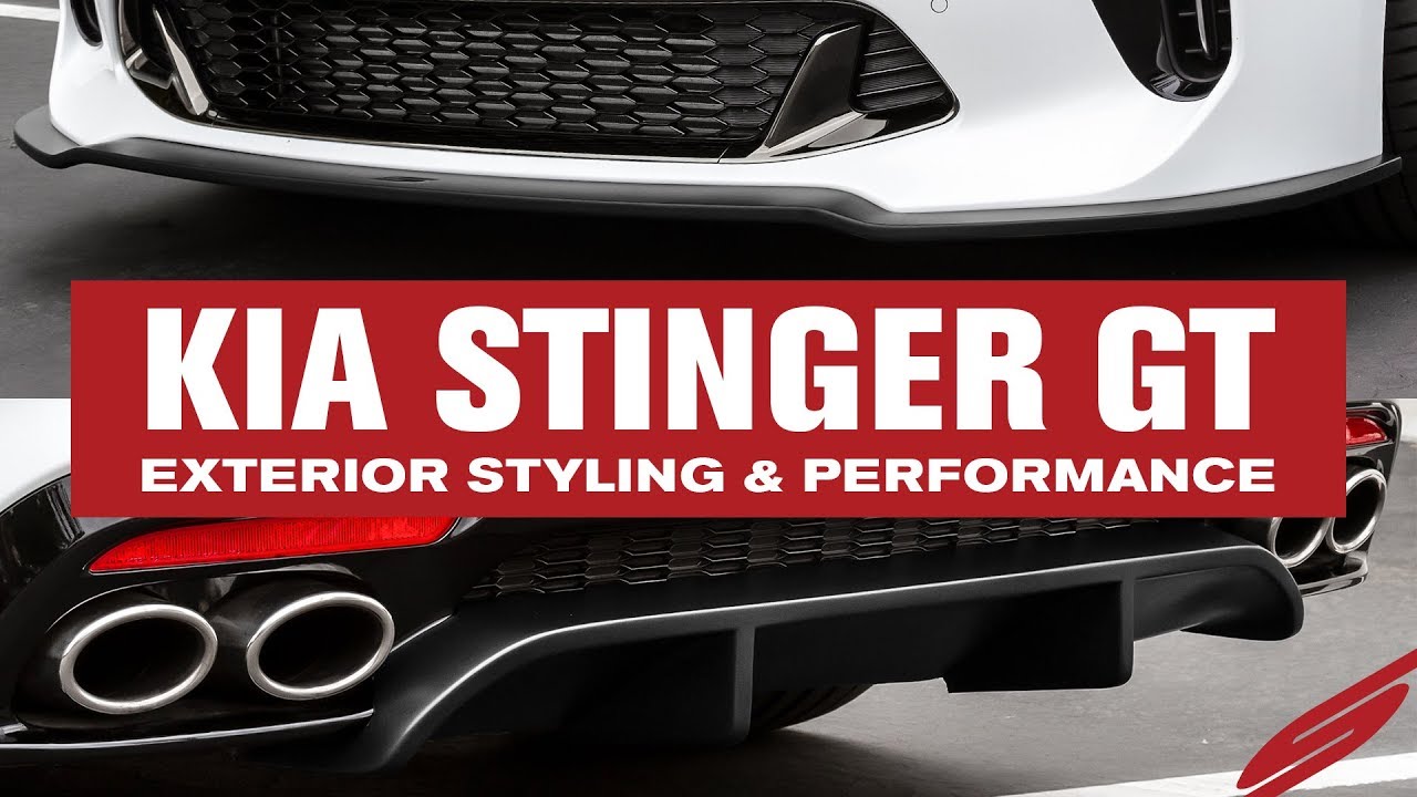 2018+ Kia Stinger GT 3.3L V6TT | Exterior Styling & Performance | STILLEN