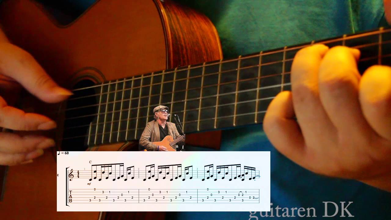 Pianomand Guitar undervisning i fingerspillet - hurtig gennemgang