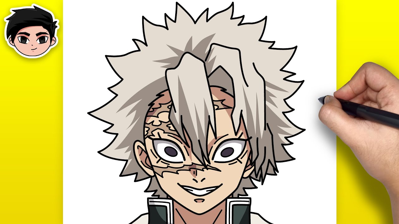 Como Dibujar Sanemi (Demon Slayer)