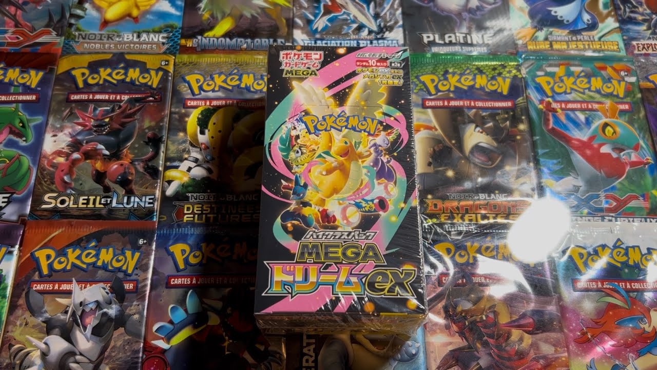 #104 Ouverture de la High Class Mega Dream Ex Booster Box Pokémon Card Game JAP 💫✨