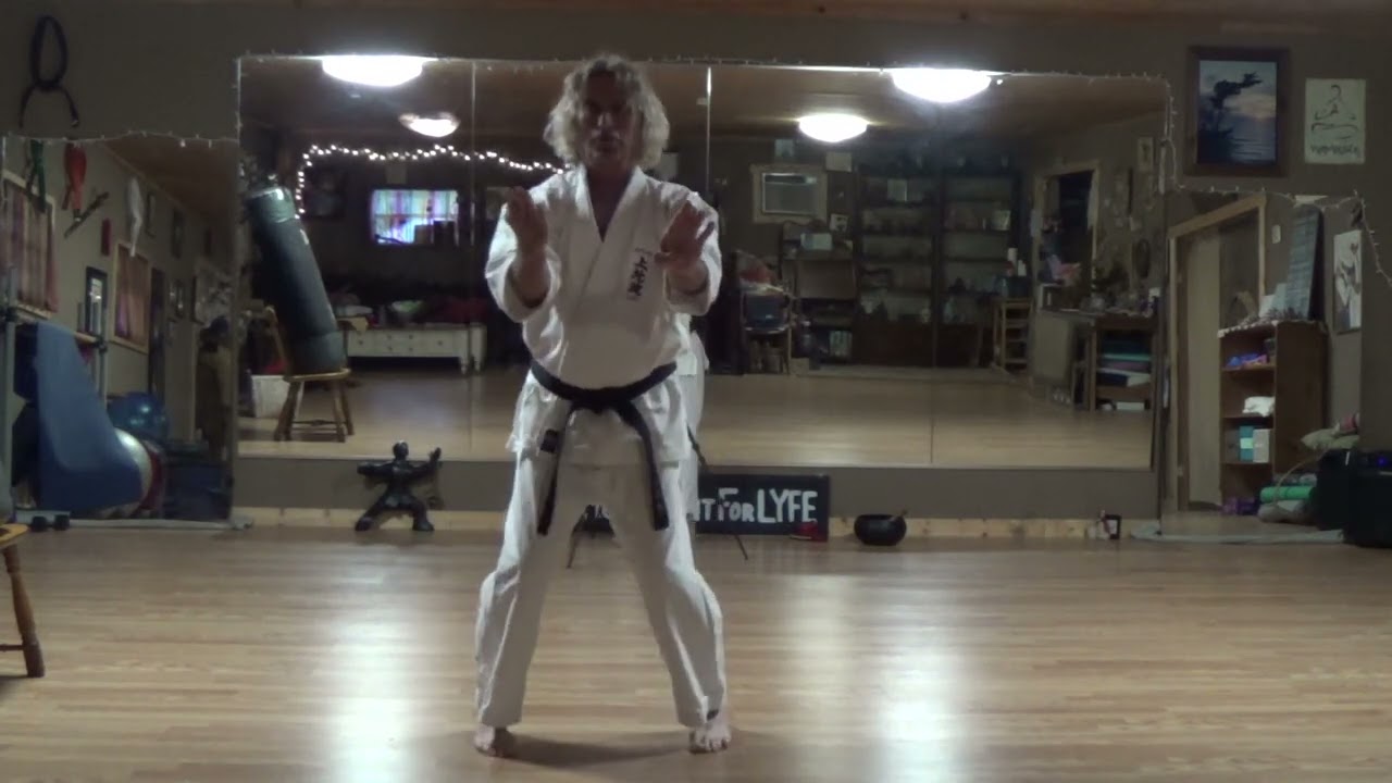 Tim Dando 6th dan kata