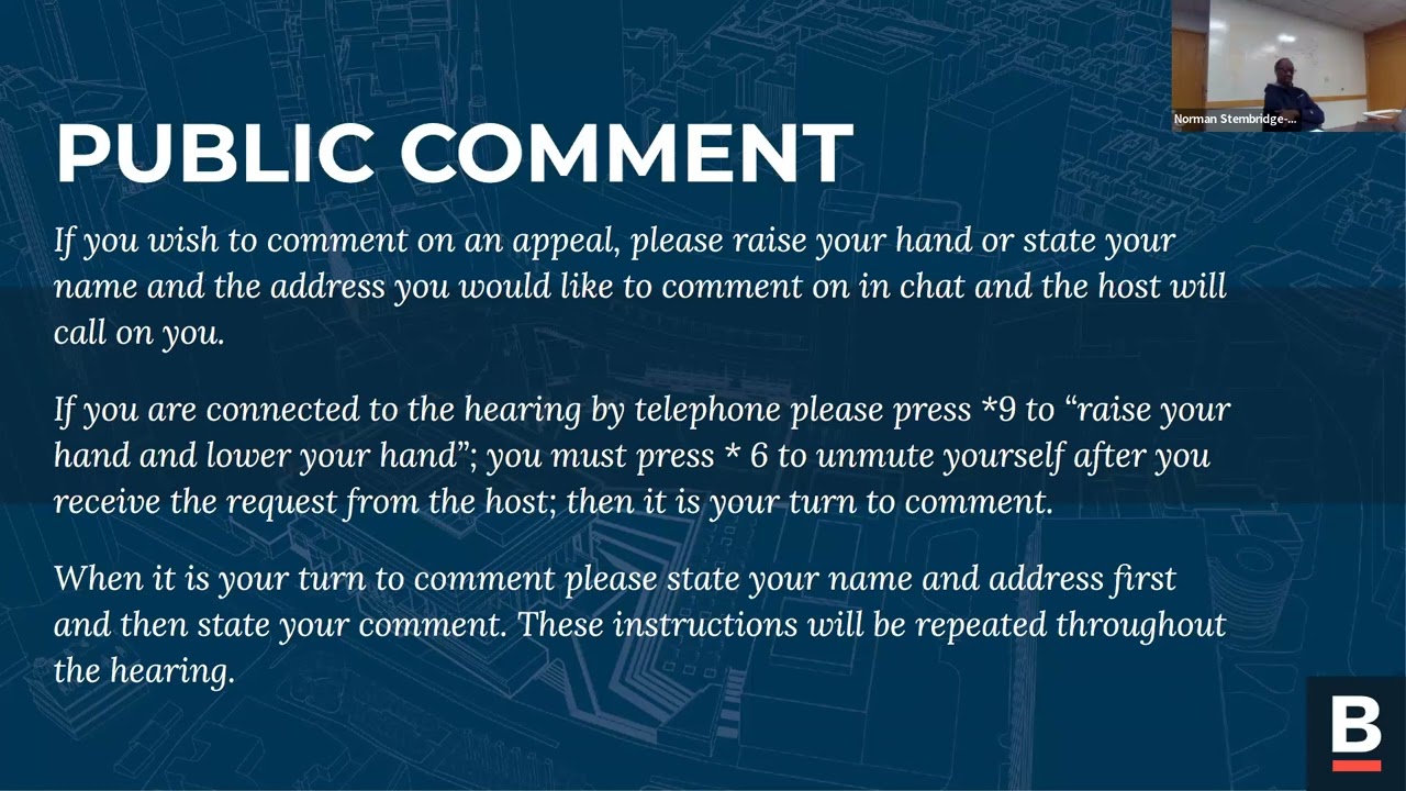 Boston Zoning Board of Appeal February 12, 2026 Subcommittee Hearing