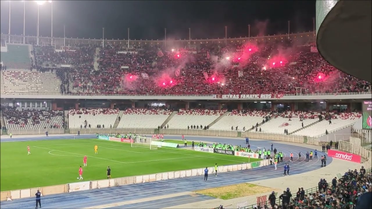 MC Alger - CR Belouizdad - Ultras Fanatic Reds (CRB) 2024/2025 L1 DZ