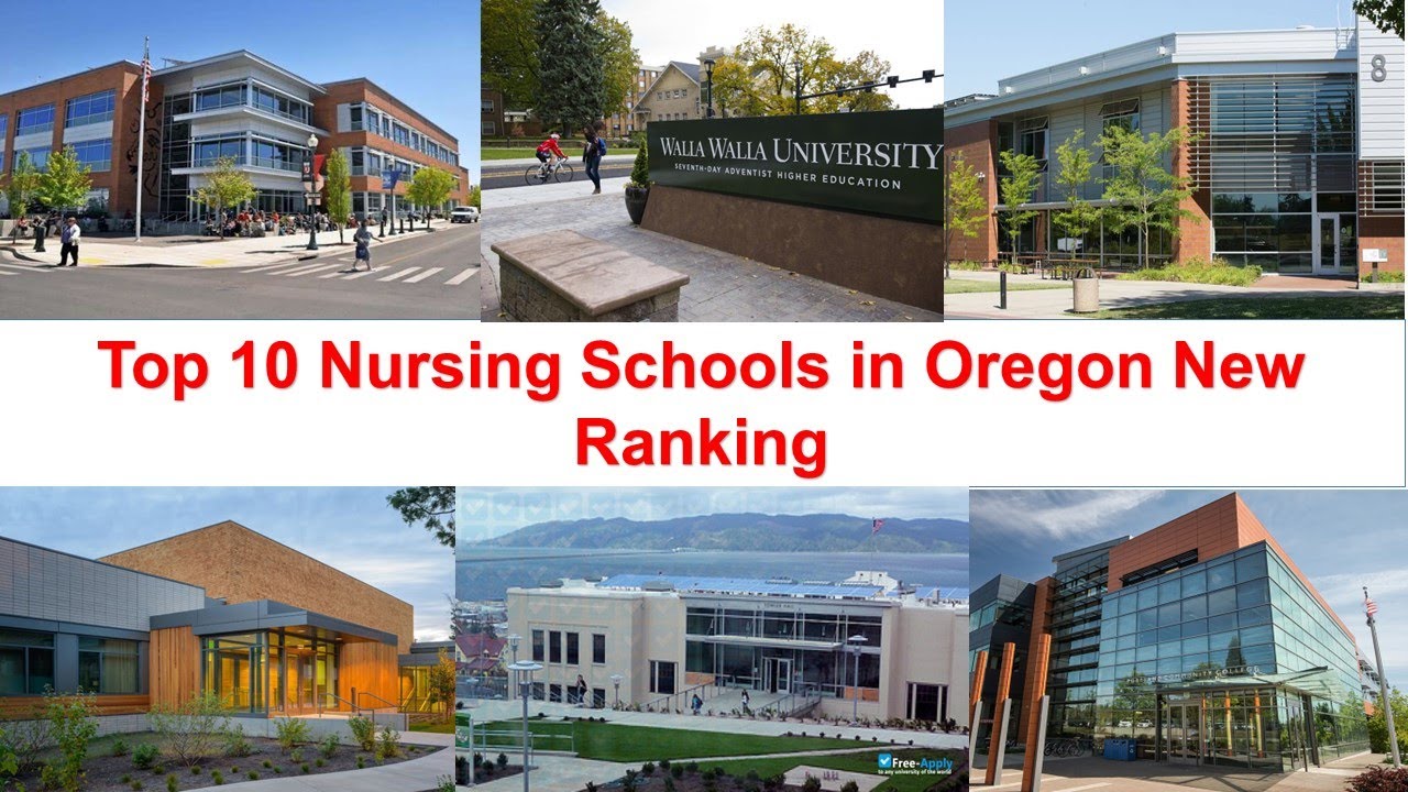 Top 10 NURSING SCHOOLS IN OREGON New Ranking | OHSU Nursing Programs