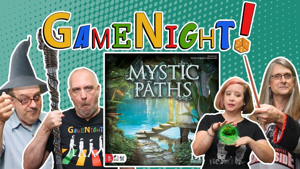 Mystic Paths - GameNight! Se9 Ep29 - How to Play and Playthrough