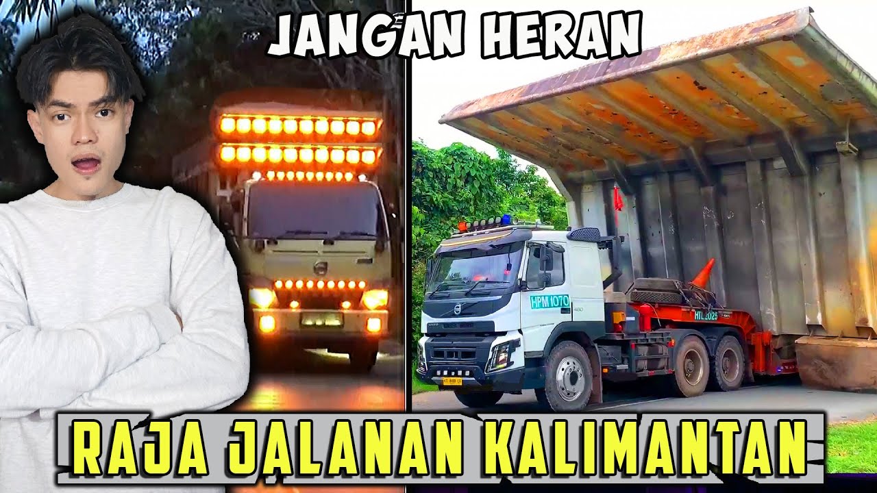 MAU HERAN TAPI INI TRUK KALIMANTAN😁 - Reaksen