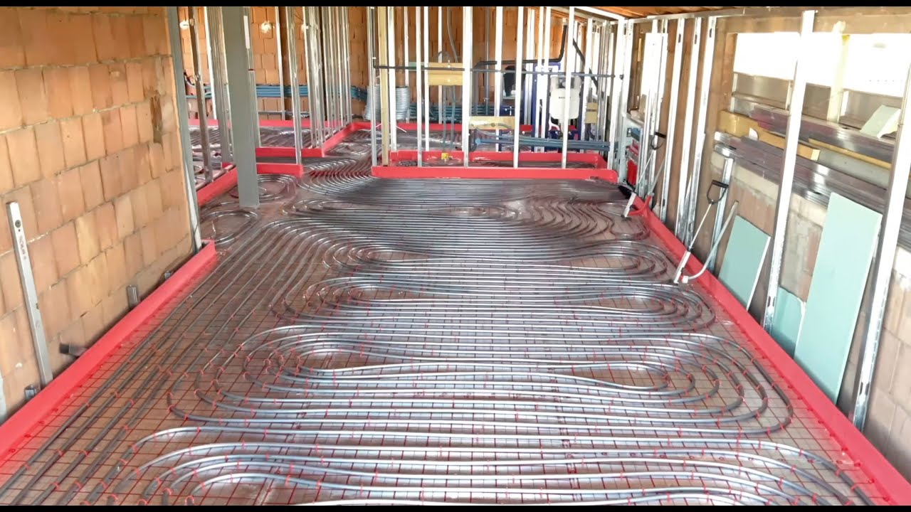 Posa Riscaldamento a Pavimento Ribassato Eurotherm
