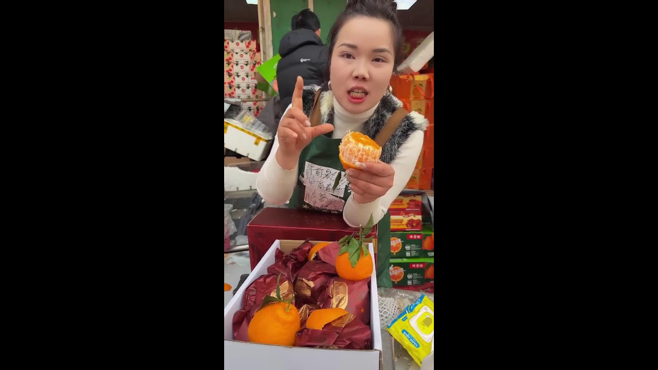 Mainland Chinese street snacks live broadcast