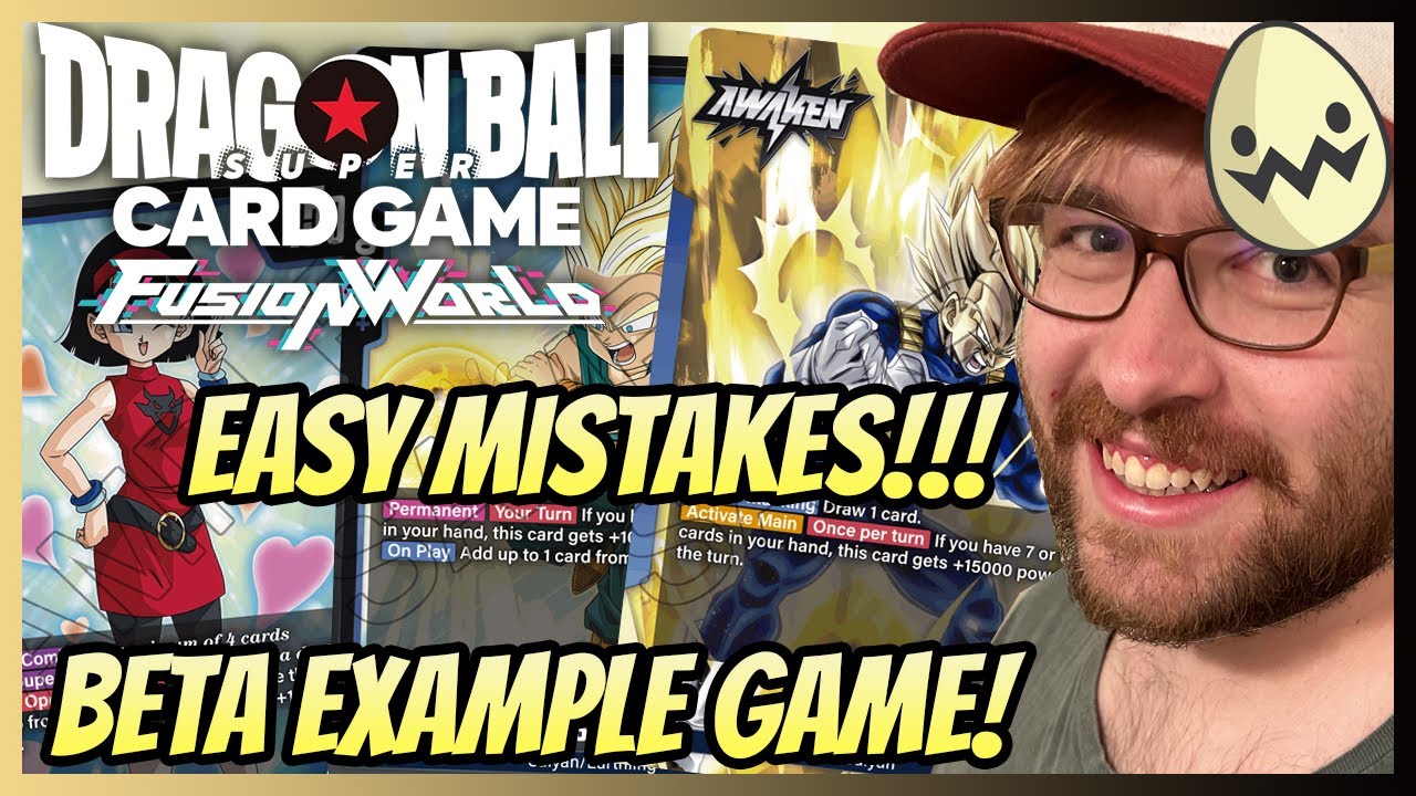 Dragon Ball Super Fusion World Avoid Easy Mistakes! Online Beta Example Match w/ @Stage Zero