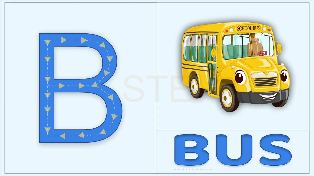 B for Ball | English Alphabet for Kids | Learn Letter B