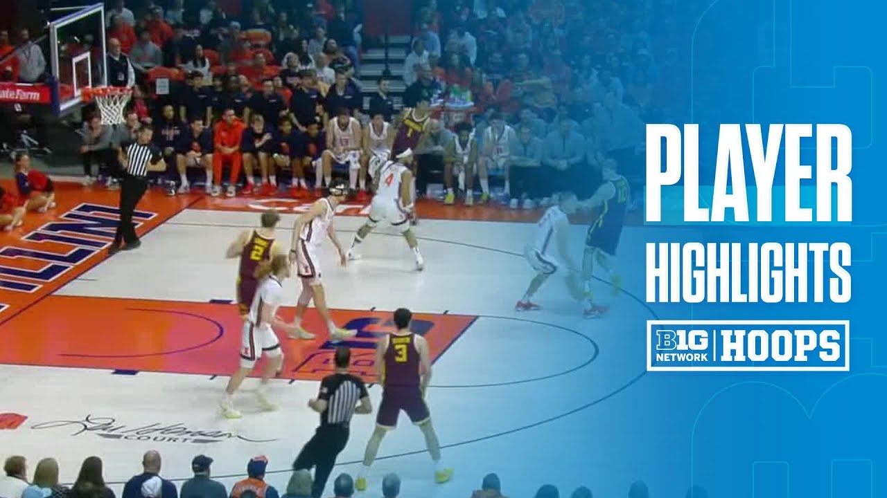 Zvonimir Ivisic 18 PTS 9 REB vs. Minnesota | Illinois Basketball | 01/17/2026