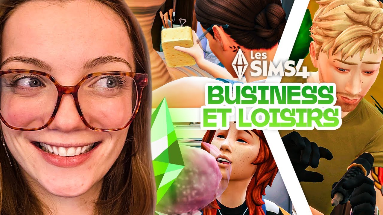 Je découvre le gameplay et J'ADORE ! | Les Sims 4 Business et Loisirs 🍭
