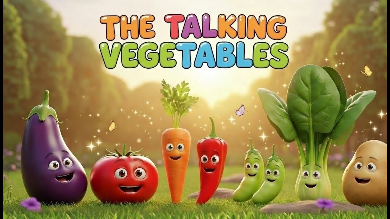 English Kids Story | The Talking Vegetables 🥦🍅 | A Magical Kids Story