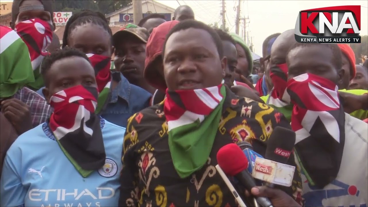 KAKAMEGA GEN Z'S SEND A FLAMING WARNING TO GOONS AND POLITICIANS