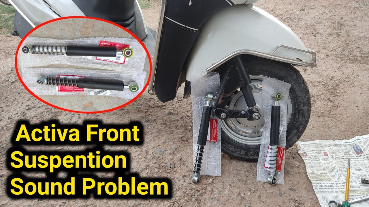 Honda Activa Front Suspention Problem // Activa के अगले सॉकर कैसे बदले // Activa Front Suspention