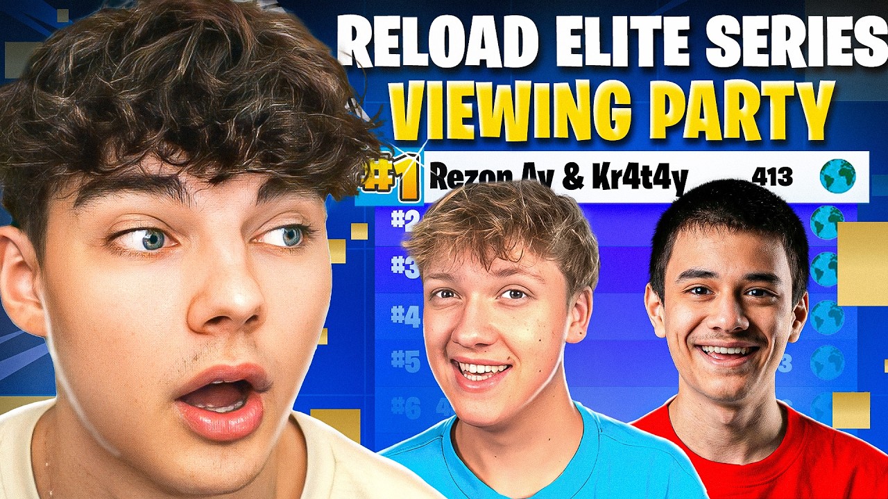 REZON QUALIFZIERT SICH FÜRS FINALE!🏆 Watchparty $2.5mio Elite Series Play-Ins