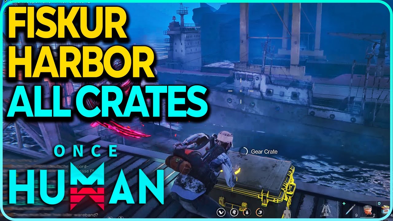 Fiskur Harbor All Crates Locations Once Human