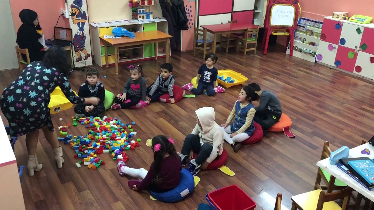 Okul Öncesi Renkleri Ayırt Etme Hareketli Oyunu 😊 | Okul Öncesi Oyunlar