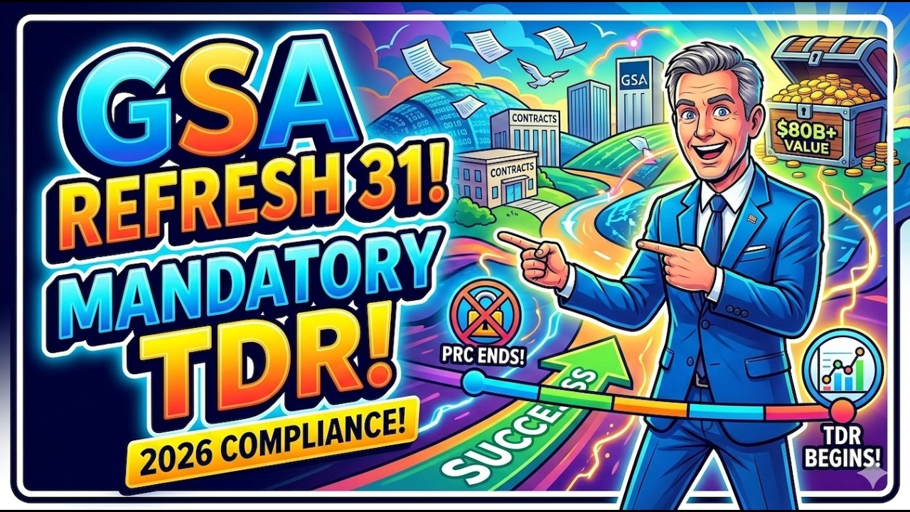 Руководство по обновлению GSA Refresh 31 и обязательному TDR на 2026 год