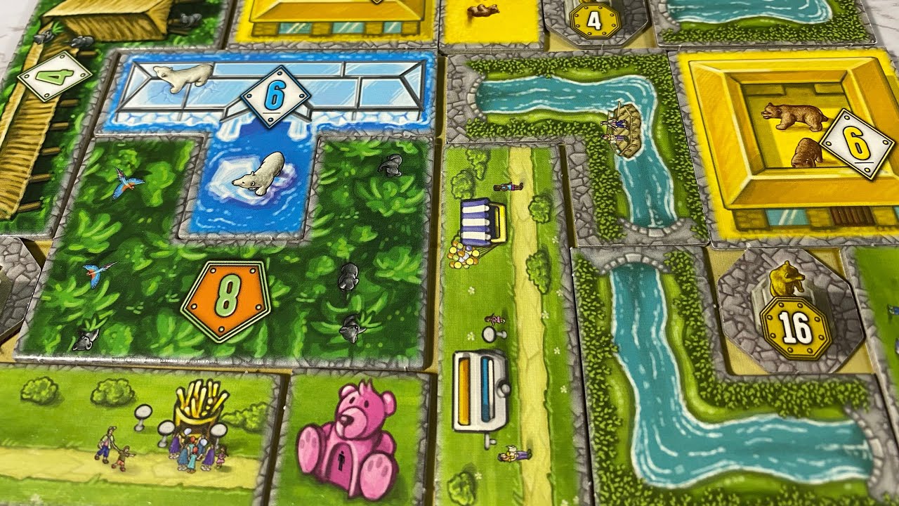 Barenpark | 2 Player Playthrough | Board Game